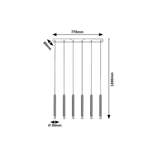 RÁBALUX Ramira 72362 Függeszték IP20 230V, 50Hz