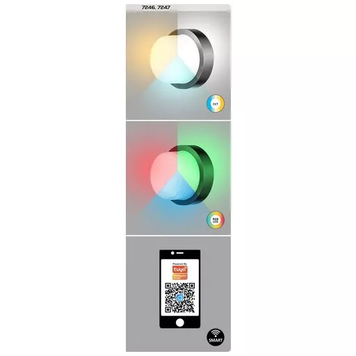 RÁBALUX Durbe 7246 Kültéri fali lámpa/ Kültéri mennyezeti IP54 230V, 50Hz