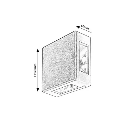 RÁBALUX Lippa 7318 Kültéri fali lámpa IP54 230V, 50Hz