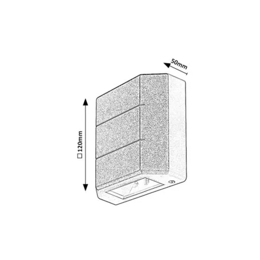 RÁBALUX Lippa 7319 Kültéri fali lámpa IP54 230V, 50Hz