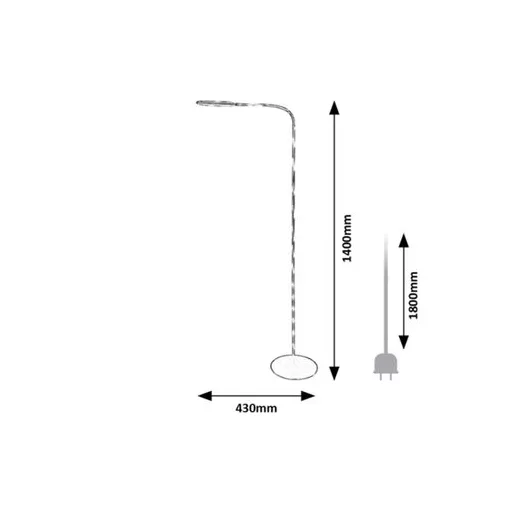 RÁBALUX Adelmo 74009 Állólámpa IP20 230V, 50Hz