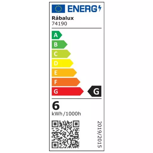 RÁBALUX Odiss 74190 Asztali lámpa IP20 230V, 50Hz
