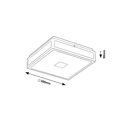 RÁBALUX Zoya 75031 Fürdőszobai lámpa IP44 230V, 50Hz