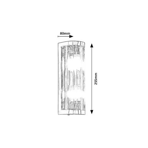 RÁBALUX Sybil 75035 Fürdőszobai lámpa IP44 230V, 50Hz