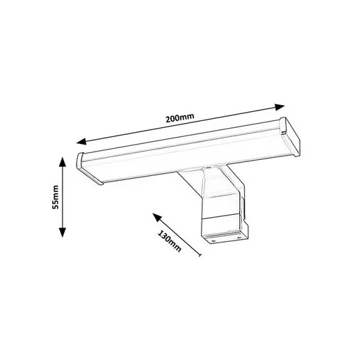 RÁBALUX Levon 75039 Fali lámpa IP44 230V, 50Hz