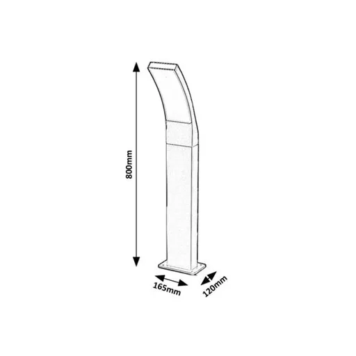 RÁBALUX Palanga 7506 Kültéri állólámpa IP44 230V, 50Hz
