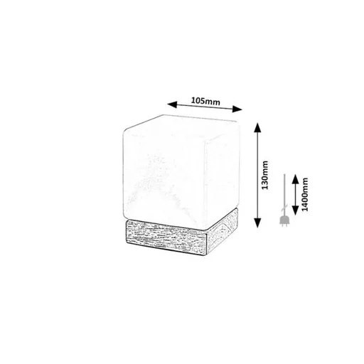 RÁBALUX Pirit 76003 Asztali lámpa IP20 DC 5V