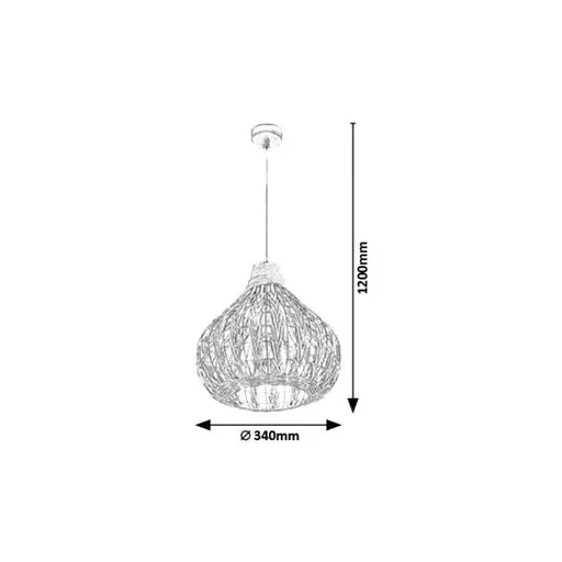 RÁBALUX Zahara 7604 Függeszték IP20 230V, 50Hz