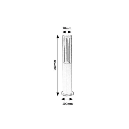 RÁBALUX Kalisz 77032 Kültéri állólámpa IP54 230V, 50Hz