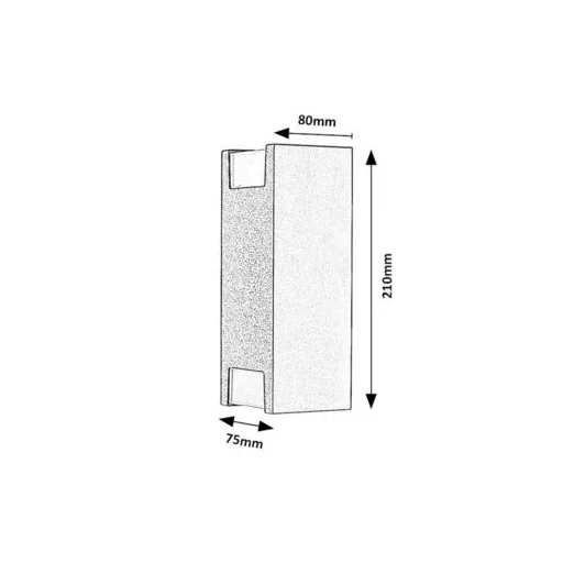 RÁBALUX Cernon 77055 Kültéri fali lámpa IP44 230V, 50Hz