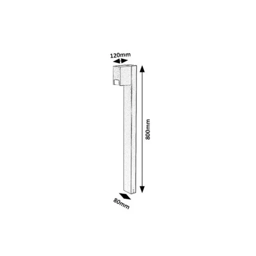 RÁBALUX Cernon 77056 Kültéri állólámpa IP44 230V, 50Hz