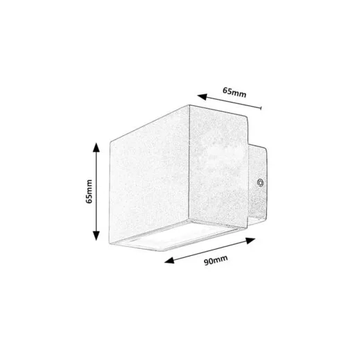 RÁBALUX Mataro 77074 Kültéri fali lámpa IP54 230V, 50Hz