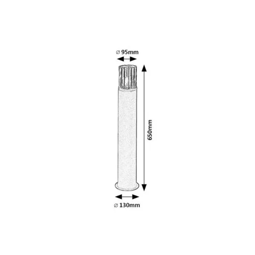RÁBALUX Haren 77084 Kültéri állólámpa IP54 230V, 50Hz