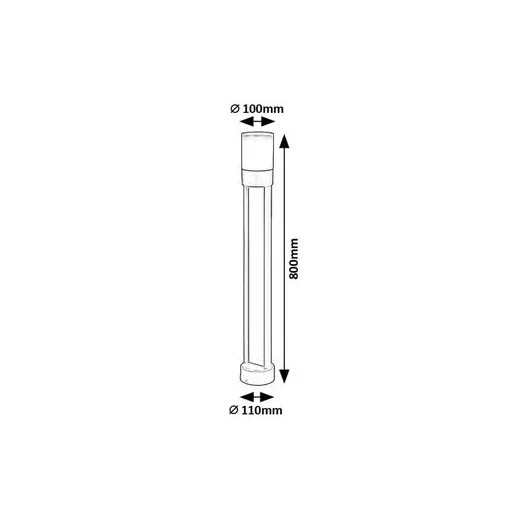 RÁBALUX Leitha 77132 Kültéri állólámpa IP44 230V, 50Hz