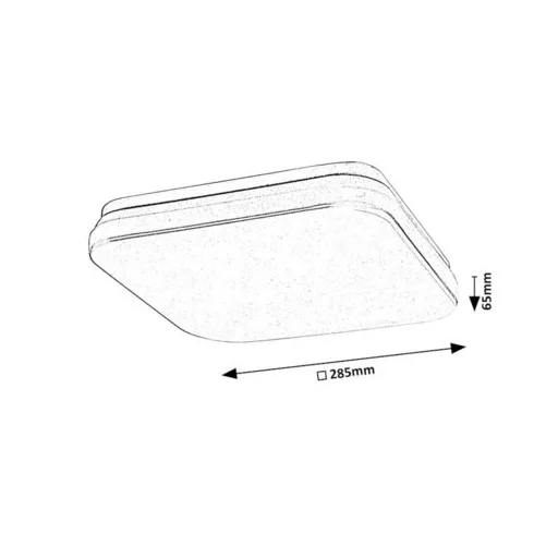 RÁBALUX Lowar 77138 Kültéri mennyezeti lámpa IP44 230V, 50Hz