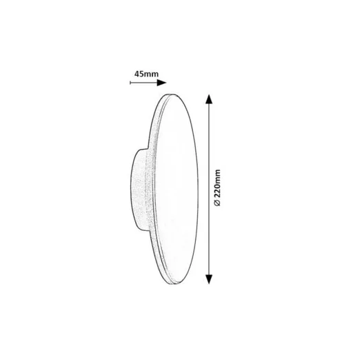 RÁBALUX Rust 77152 Kültéri fali lámpa IP65 230V, 50Hz