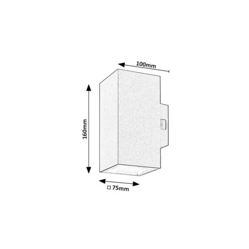 RÁBALUX Urfa 77164 Kültéri fali lámpa IP65 230V, 50Hz
