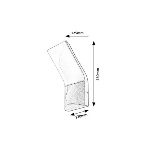 RÁBALUX Tolna 77171 Kültéri fali lámpa IP54 230V, 50Hz
