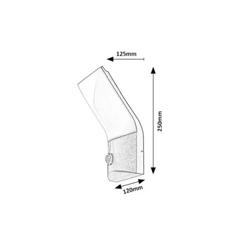 RÁBALUX Tolna 77172 Kültéri fali lámpa IP54 230V, 50Hz