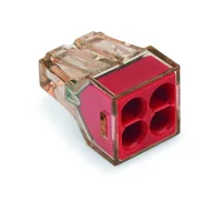  ELMARK 773604 WAGO 773 CONNECTOR, 4 RIGID CONDUCTORS 1,5-4 MM2
