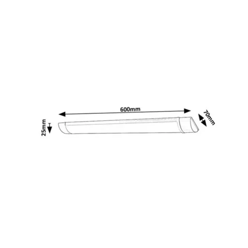 RÁBALUX Batten light2 78023 Pultmegvilágító lámpa IP20 230V, 50Hz