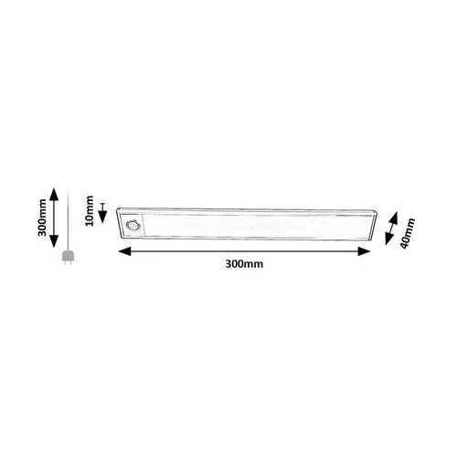 RÁBALUX Ivanna 78035 Pultmegvilágító lámpa IP20 DC 3.7V