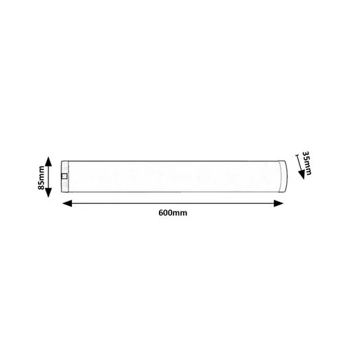 RÁBALUX Soft2 78054 Pultmegvilágító lámpa IP20 230V, 50Hz