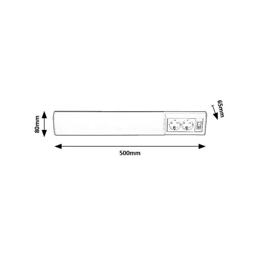 RÁBALUX Bath2 78064 Pultmegvilágító lámpa IP20 230V, 50Hz