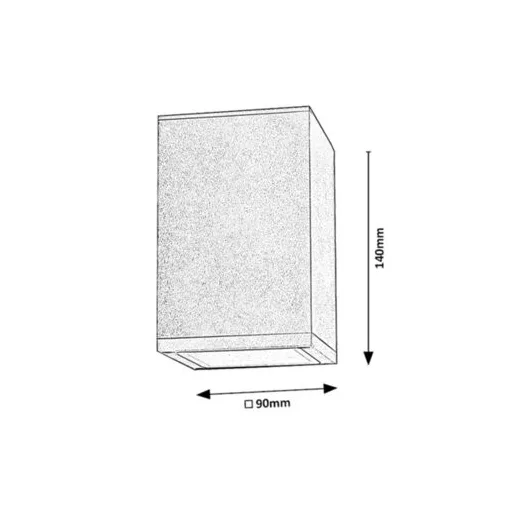 RÁBALUX Zombor 7820 Kültéri mennyezeti lámpa IP54 230V, 50Hz