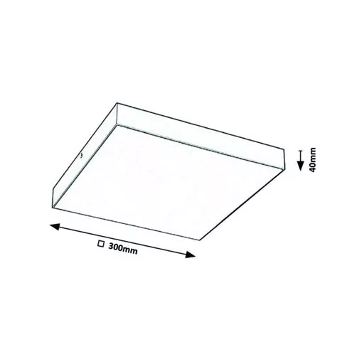 RÁBALUX Tartu 7896 Kültéri mennyezeti lámpa IP44 230V, 50Hz