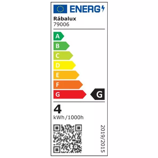 RÁBALUX Filament-LED 79006 LED Filament IP20 230V, 50Hz