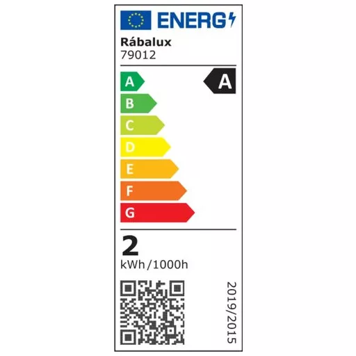 RÁBALUX Filament-LED 79012 LED Filament IP20 230V, 50Hz