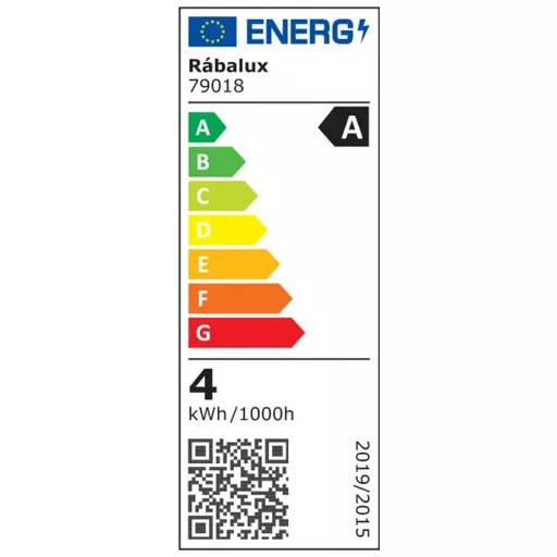 RÁBALUX Filament-LED 79018 LED Filament IP20 230V, 50Hz