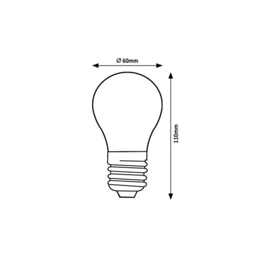 RÁBALUX Filament-LED 79019 LED Filament IP20 230V, 50Hz