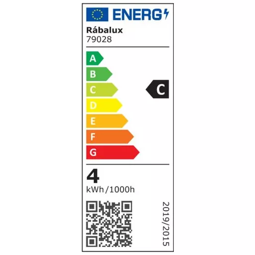 RÁBALUX Filament-LED 79028 LED izzó IP20 230V, 50Hz