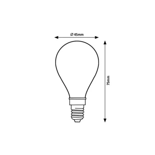 RÁBALUX Filament-LED 79032 LED Filament IP20 230V, 50Hz