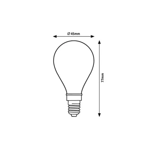 RÁBALUX Filament-LED 79049 LED Filament IP20 230V, 50Hz