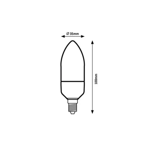 RÁBALUX SMD-LED 79056 LED izzó IP20 230V, 50Hz