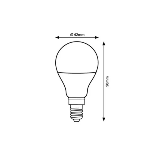 RÁBALUX SMD-LED 79072 LED izzó IP20 230V, 50Hz