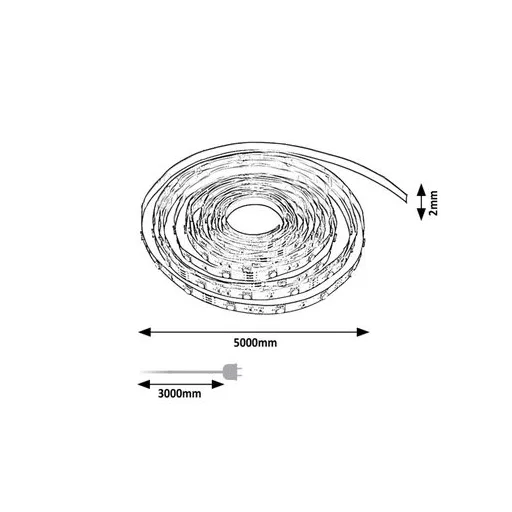 RÁBALUX LED Strip 79073 LED szalag IP20 DC 24V