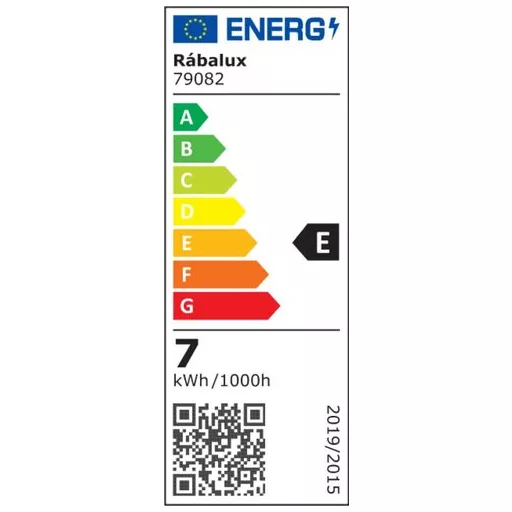 RÁBALUX SMD-LED 79082 LED izzó IP20 230V, 50Hz