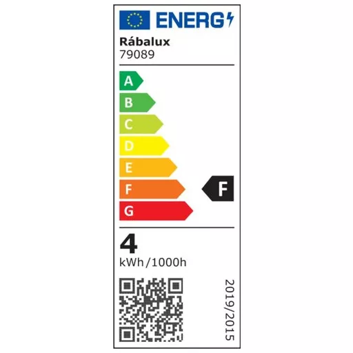 RÁBALUX Filament-LED 79089 LED Filament IP20 230V, 50Hz