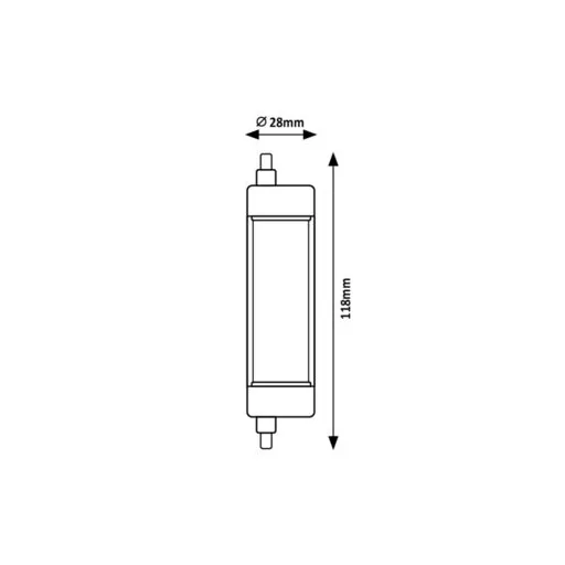RÁBALUX SMD-LED 79098 LED izzó IP20 230V, 50Hz