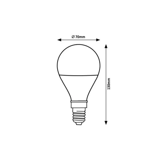 RÁBALUX SMD-LED 79110 LED izzó IP20 230V, 50Hz