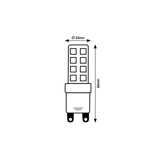 RÁBALUX SMD-LED 79119 LED izzó IP20 230V, 50Hz