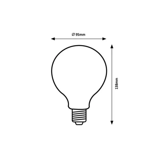 RÁBALUX Filament-LED 79127 LED Filament IP20 230V, 50Hz