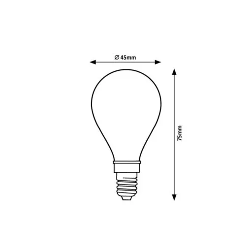 RÁBALUX Filament-LED 79137 LED Filament IP20 230V, 50Hz