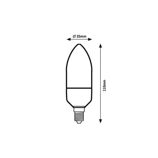 RÁBALUX SMD-LED 79141 LED izzó IP20 230V, 50Hz