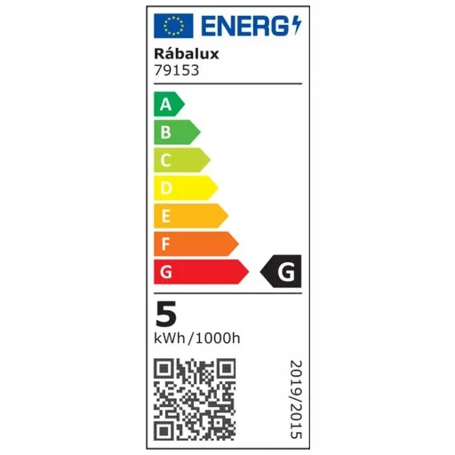 RÁBALUX Filament-LED 79153 LED Filament IP20 230V, 50Hz