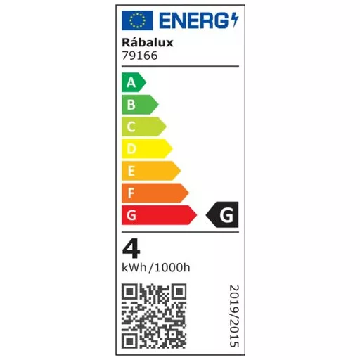 RÁBALUX Filament-LED 79166 LED Filament IP20 230V, 50Hz